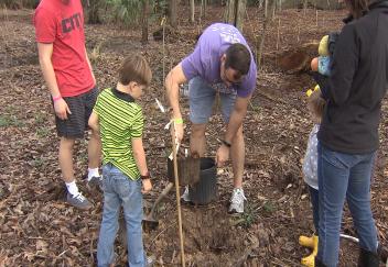 Arbor Day celebrated in Baton Rouge at Barton Arboretum 